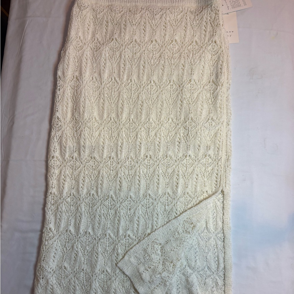 Target Ivory Lace Maxi Skirt